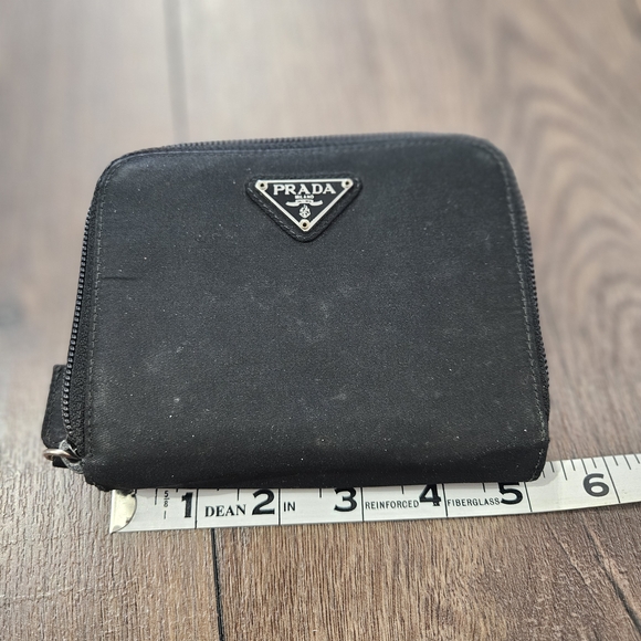Black Prada Nylon Wallet - Picture 7 of 8